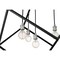 Z-Lite Vertical 4 Light Pendant, Matte Black 478P34-MB-BN - alternate 3